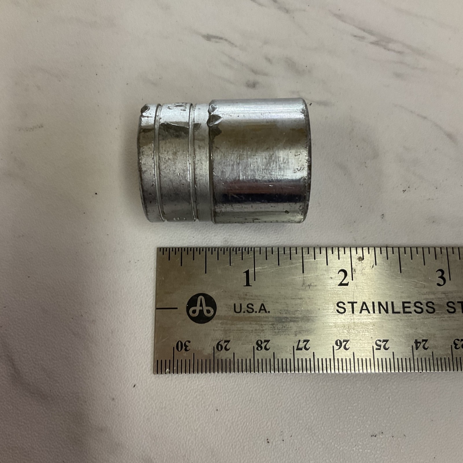 Snap-on 7/8” Shallow Socket 1/2” Drive 12-Point SW281 Vintage USA !!SHIPS FREE!!