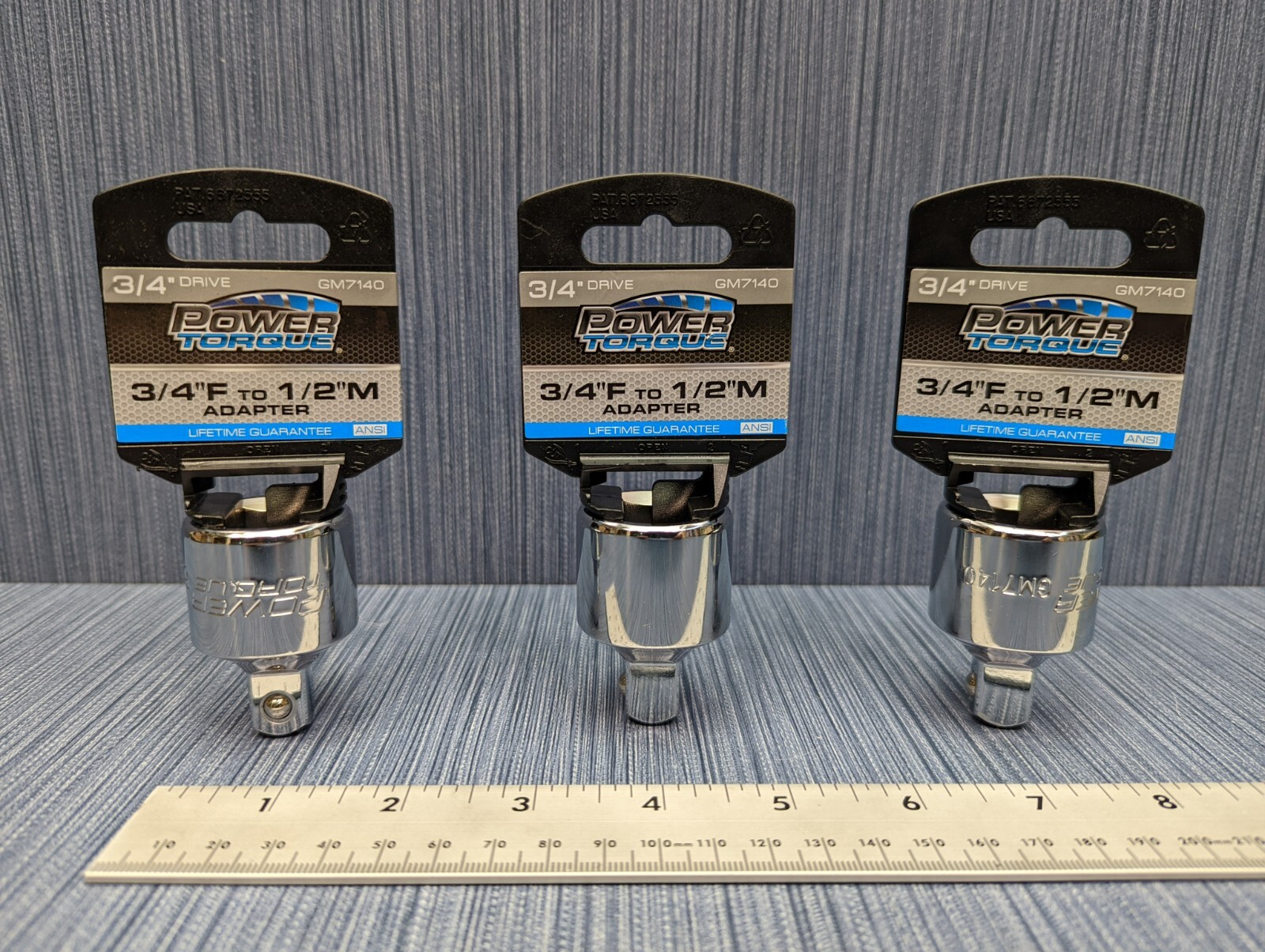 3 POWER TORQUE 1/2 to 3/4 Adapter GM7140