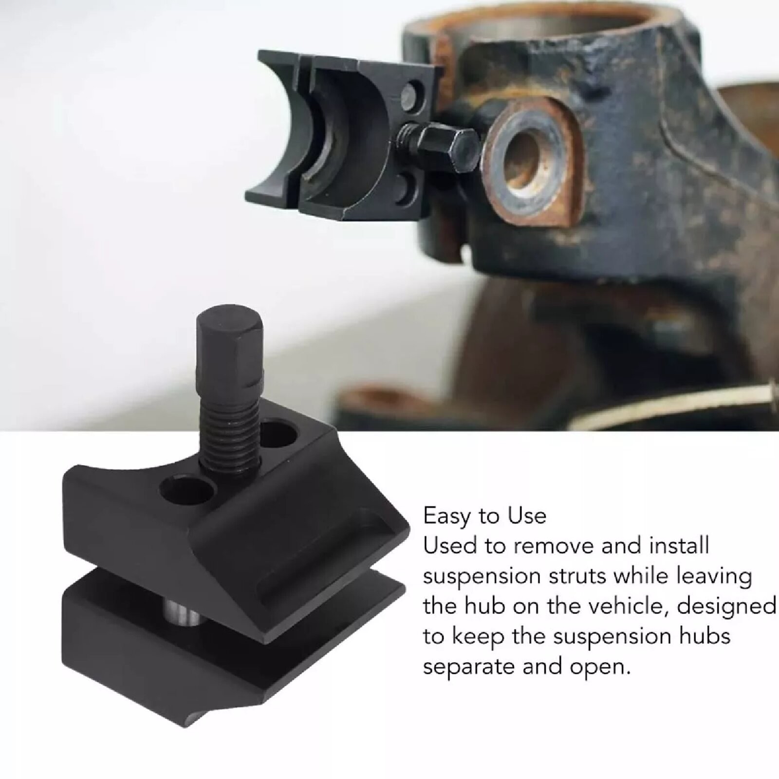 Universal Small Suspension Strut Split Hub Steering Knuckle Spreader Tool Compat