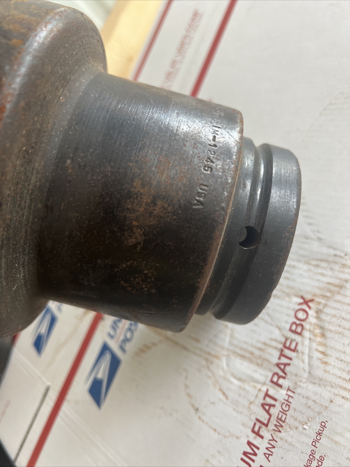 Snap-On SIM-1245 1-1/2″ Drive 3-7/8″ 6-Point SAE Standard Socket ED4U #2044B