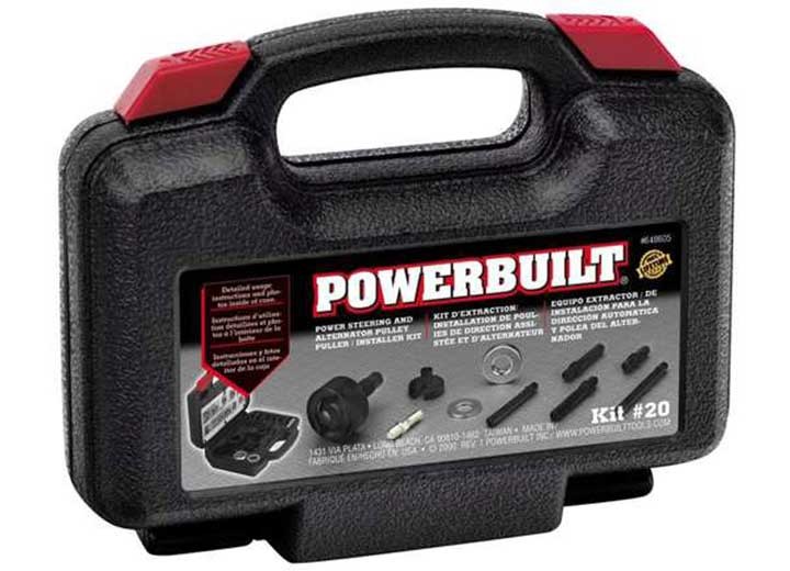 Powerbuilt 648605 Power Steering And Alternator Pulley Puller Installer Kit