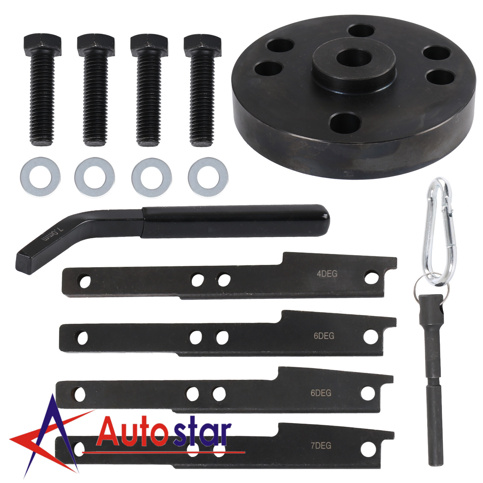 3163530 Cummins ISX QSX Timing Injector Cam Gear Puller Tool Kit 3163021 3163069