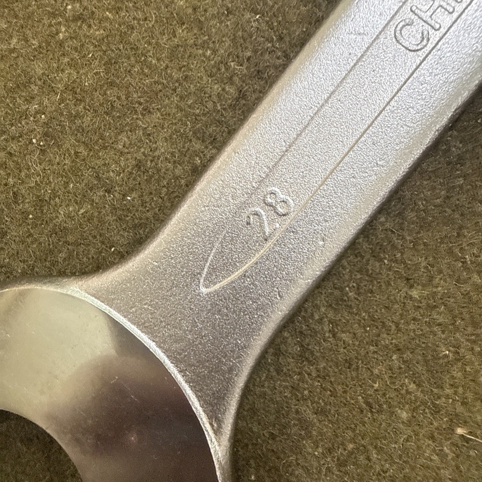 Vintage HEYCO 25mm x 28mm Wrench 350 Wrench Tool Kit W. Germany New NOS