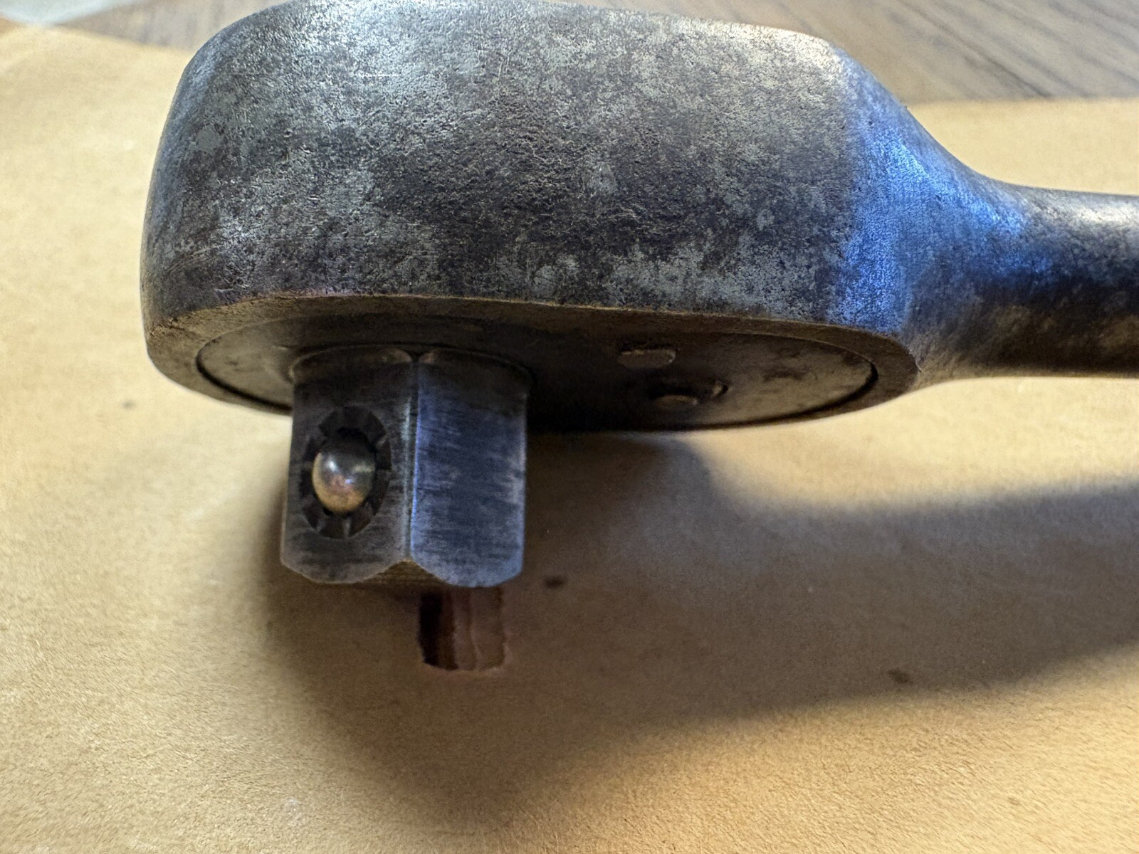Snap On 3/8 Ratchet F-70-M Working Fine Showing Wear – As shown
