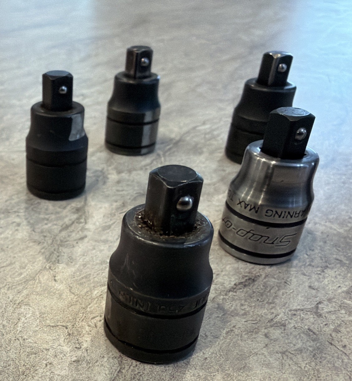 Snap On Tools 3/8” Drive To 1/4” Drive Adapter GFAT1E, Price Is For Each Adapter