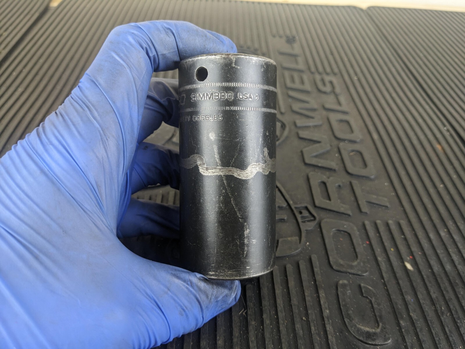 #aw108 SNAP ON SIMM300 30MM 1/2″ DRIVE METRIC 6 POINT DEEP IMPACT SOCKET USA