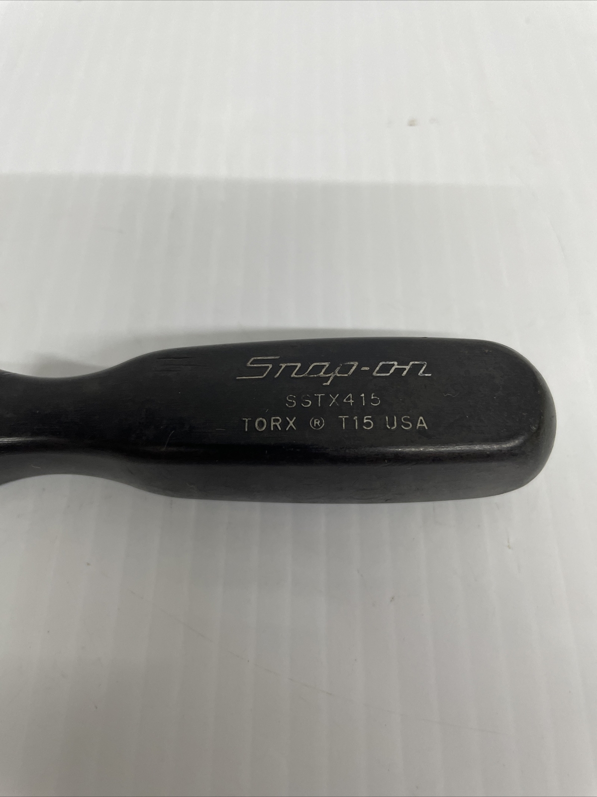 Snap-on Tools SSTX415 – T15 Torx Black Hard Handle Screwdriver USA – Pre Owned