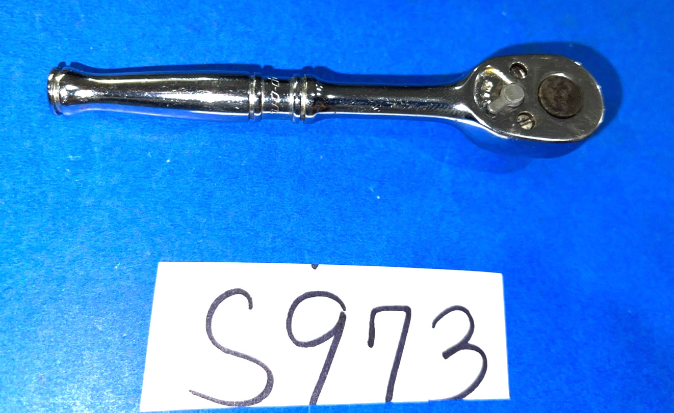 SNAP-ON TOOLS 3/8 DRIVE COMPACT HEAD RATCHET 4-3/8 INCHES LONG FM70A