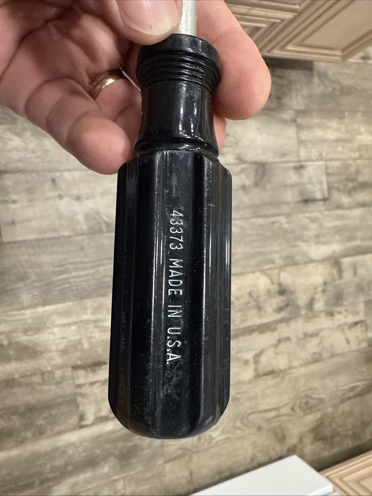 Craftsman 1/4″ Black Hex Magnetic Bit Holder Spinner Handle 43373