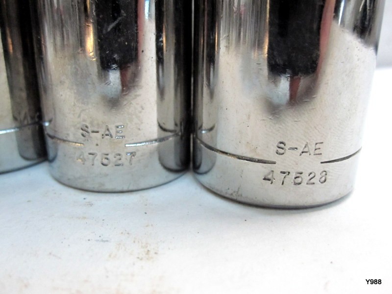 CRAFTSMAN set of 7 sockets mix lot see description