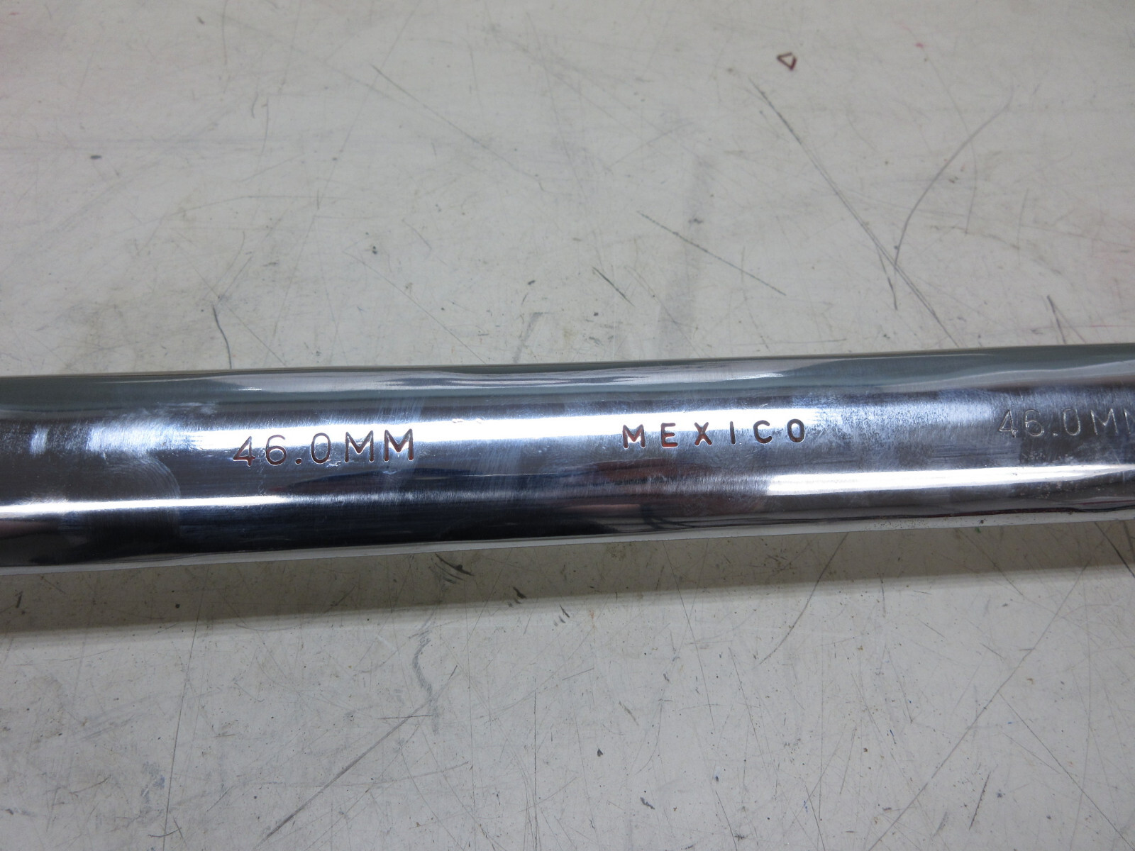 Urrea 1258 1-13/16″ 12 Point Chrome Combination Wrench Used Free Shipping