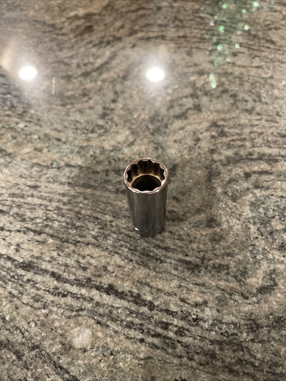 Snap-On stmd20 5/8″ 1/4″ drive sae deep 12 point chrome socket