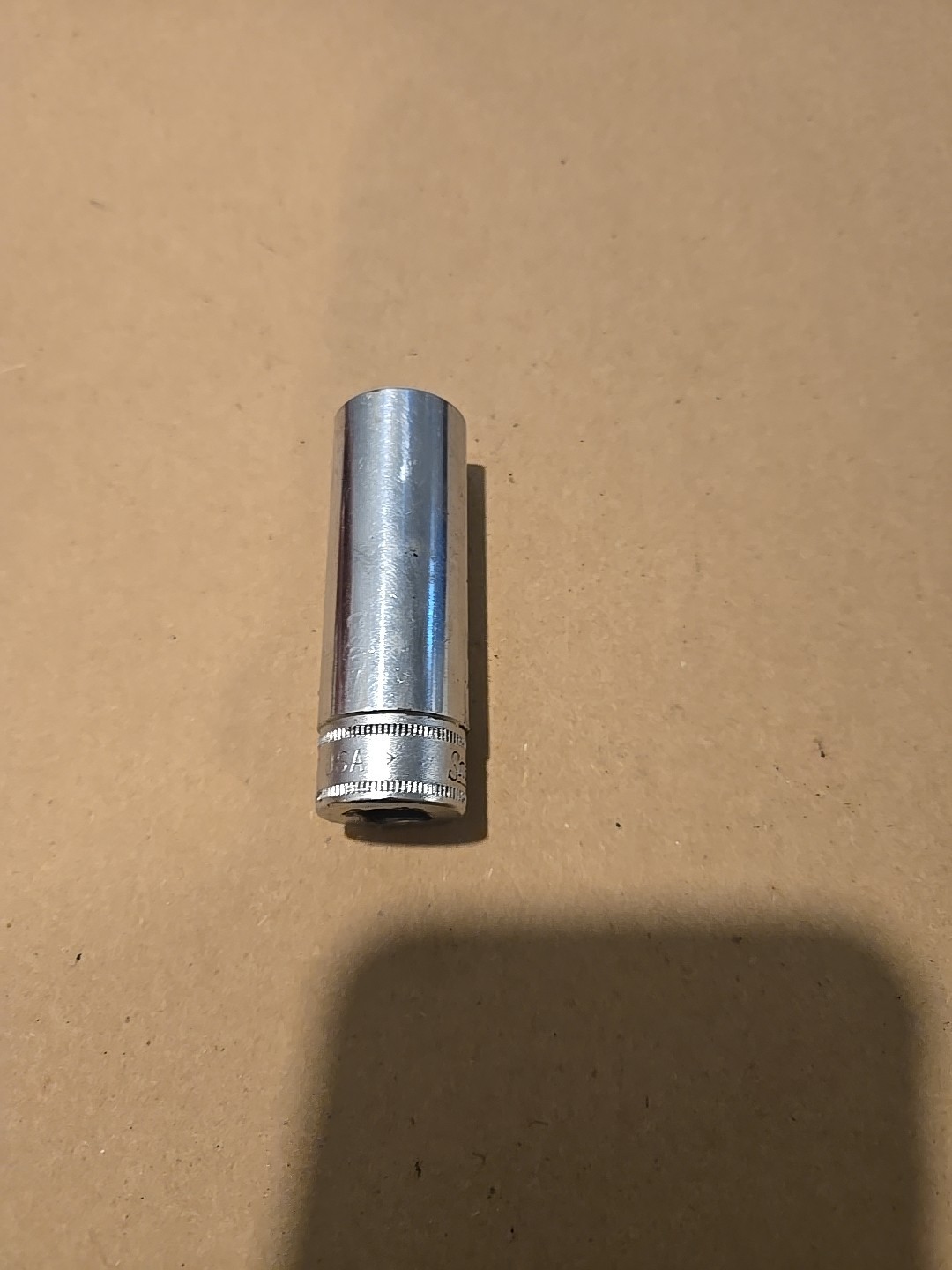 Snap On 3/8″ Drive 17MM 6PT Metric Deep Chrome Socket USA SFSM17