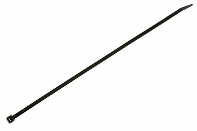 Connect 30317 Black Cable Tie 370mm x 4.8mm Pk 100