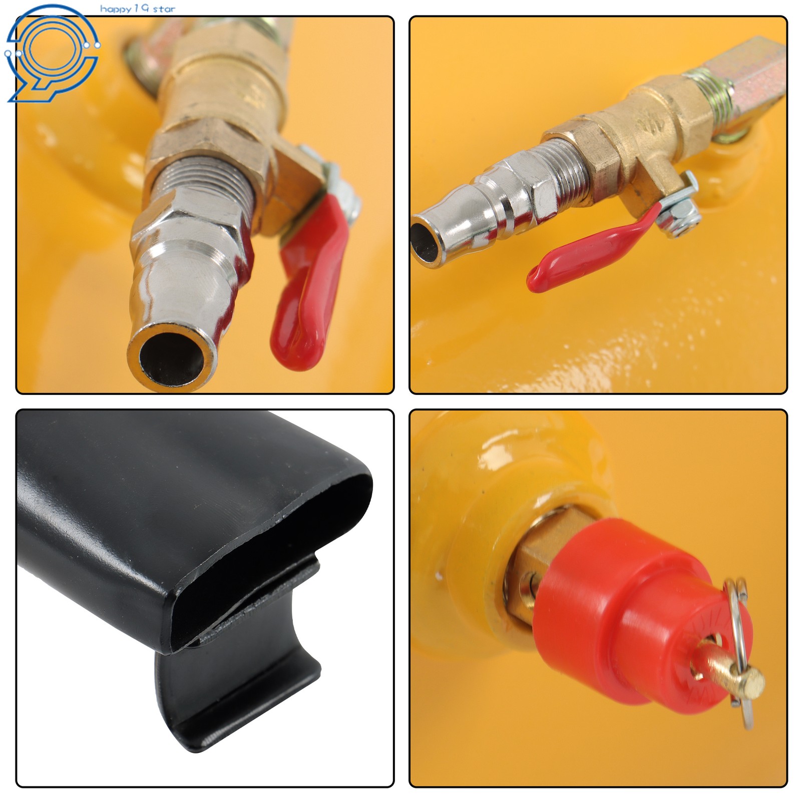 5 Gallon Heavy Duty Air Tire Bead Seater Blaster Seating Tool 145 PSI Yellow