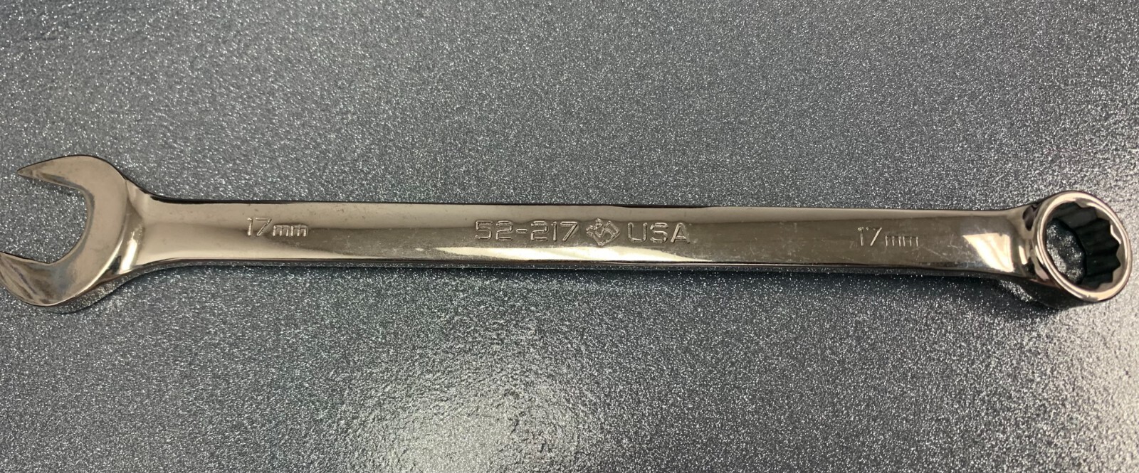 ARMSTRONG 17MM 17-MM 52-217 12-POINT 12-PT LONG COMBINATION WRENCH 52217