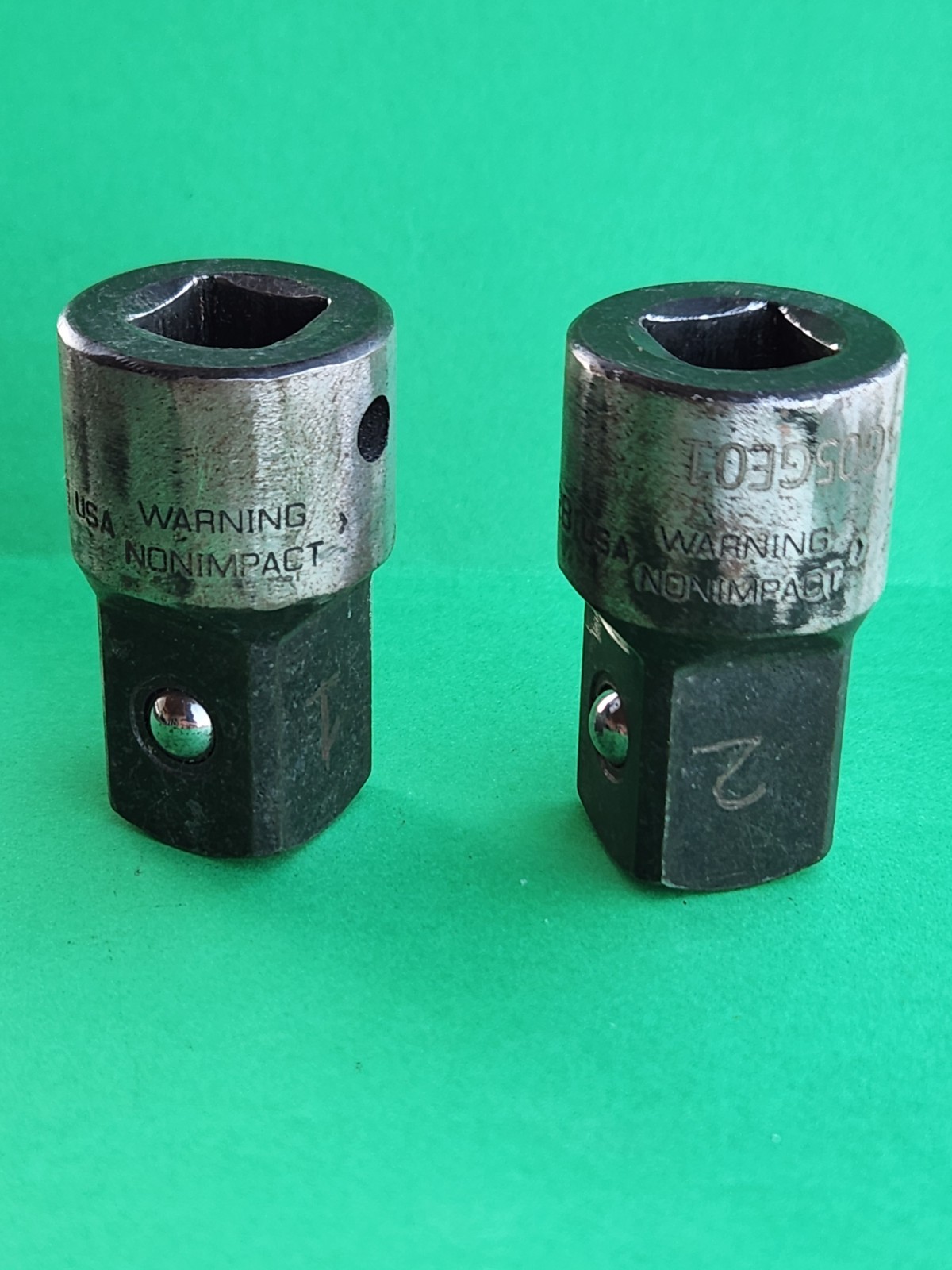 1 Pc. Snap On Tools GLA12B 1/2″ Drive to 3/4″ Male Impact Reducer Adapter USA