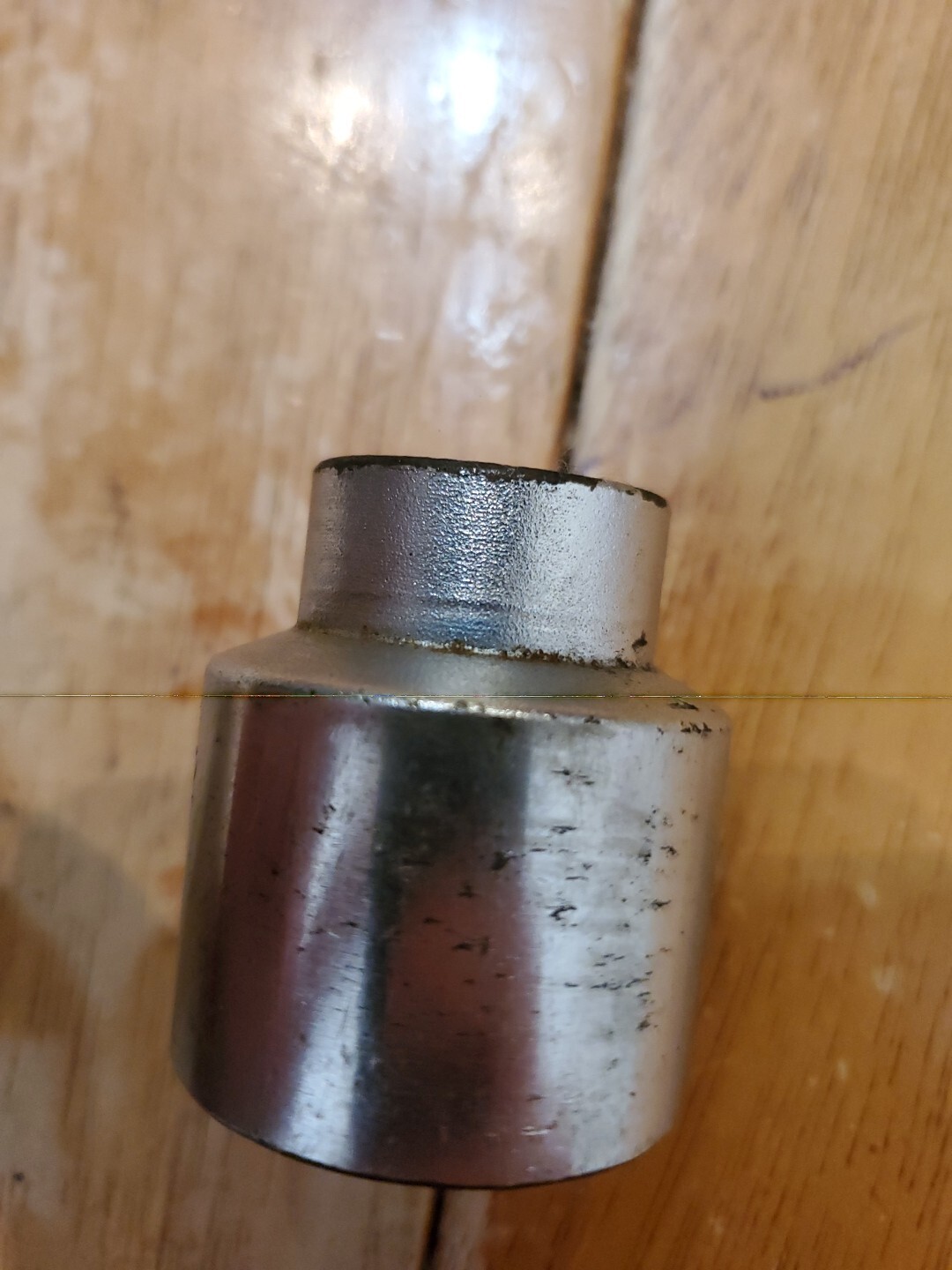 Mac Tools Sabina Vintage 1/2″ Drive 27MM 12PT Shallow Chrome Socket USA VM27-2