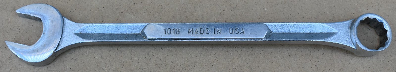 THORSEN TOOLS 1018, 18MM METRIC, 12-POINT, OPEN/BOX END COMBINATION WRENCH