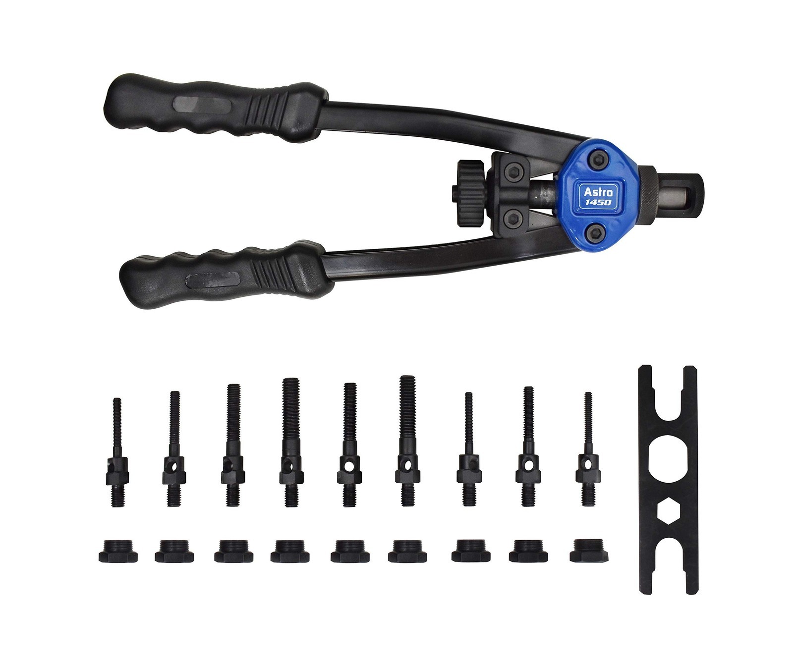 1450 13″ Plusnut and Extra-Long Rivet Nut Setter Kit Metric & SAE