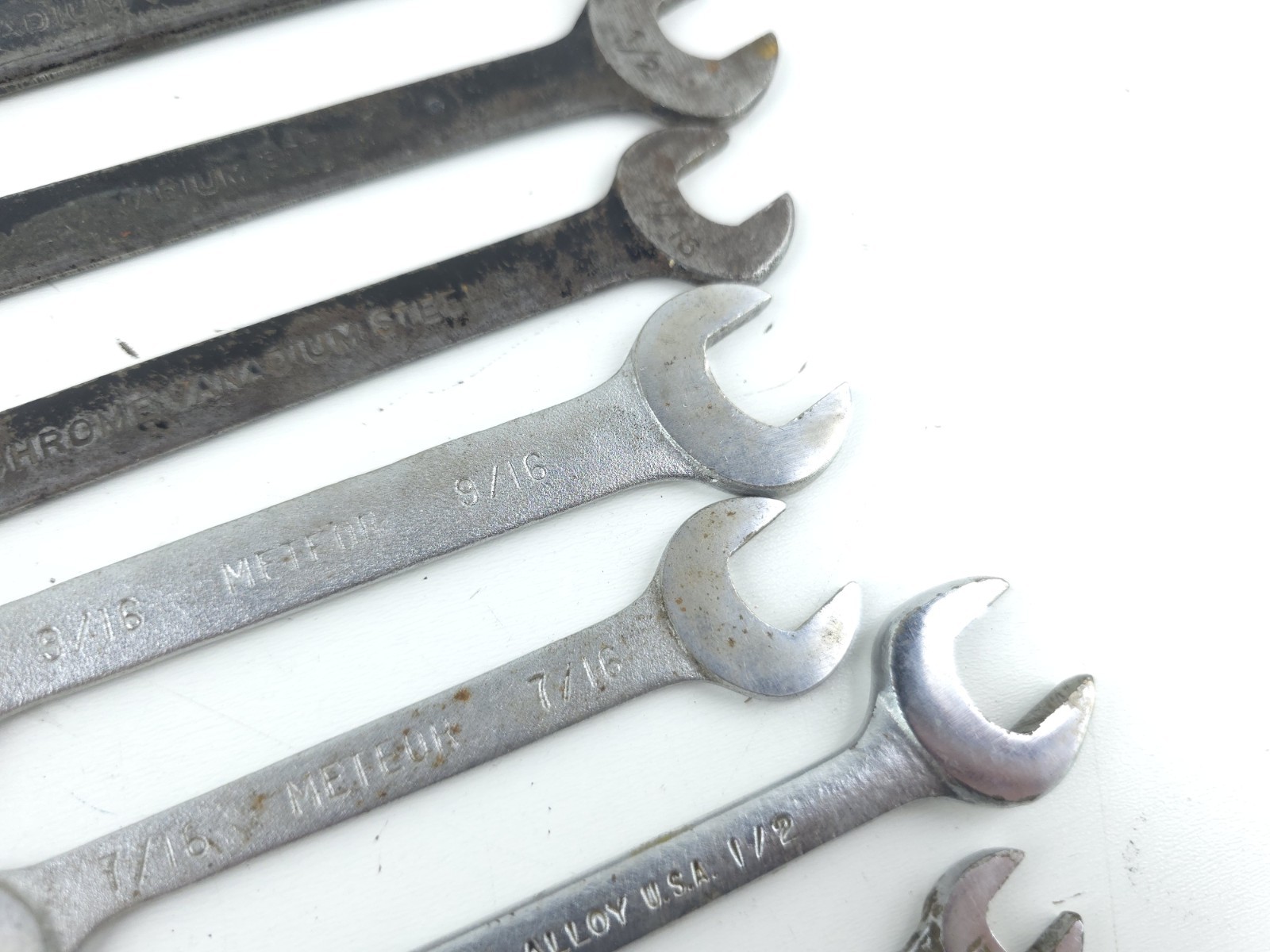 Vintage Ignition Wrench Lot Of 11 Meteor Billings – Mini Open