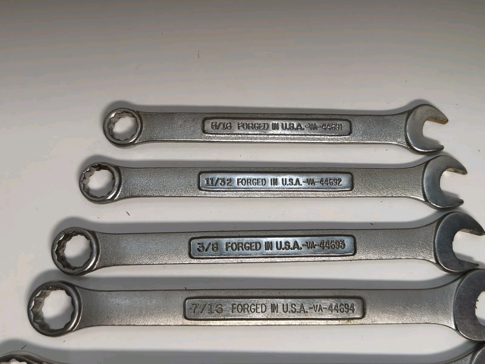 Nice Craftsman USA 11 Piece SAE 12 Point Wrench Set VA, 5/16 – 7/8″
