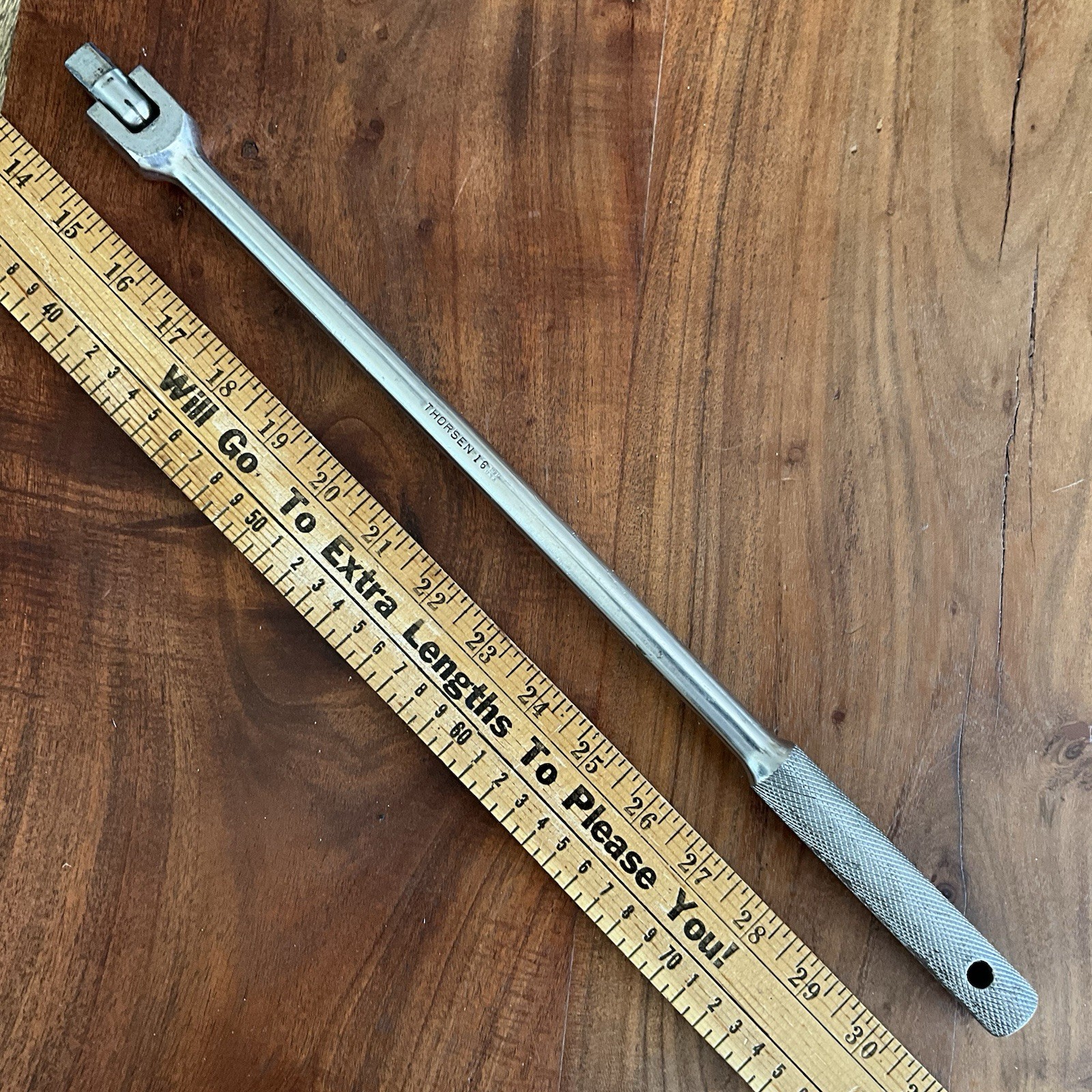 Vintage Thorsen No. 16 Heavy Duty Breaker Bar 1/2” Drive 17.5” Long