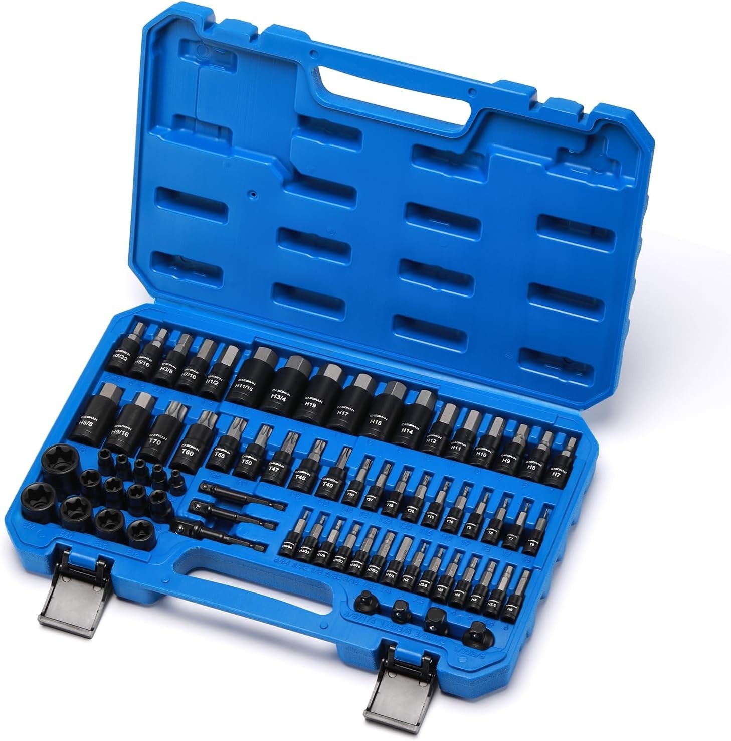 Casoman 71-Piece Hex & Torx Bit Socket Set