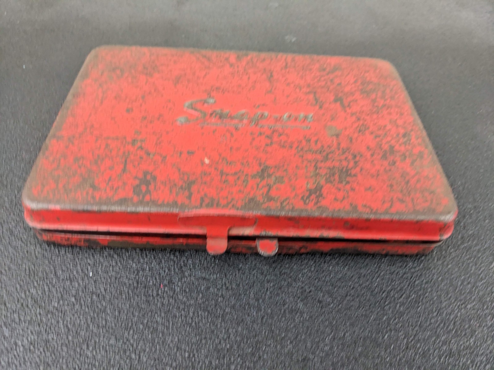 #bp277 Snap On KRA-275 Tool Box Red Metal Case for 1/4″ Drive Socket Set