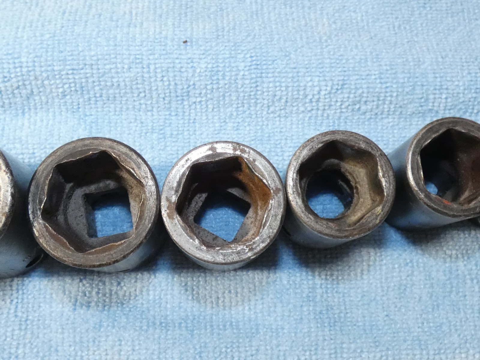10 Snap-on Sockets 1/2″ Drive Impact 6 Point SAE IM Series Tool 3/8″ Thru 1″ Set