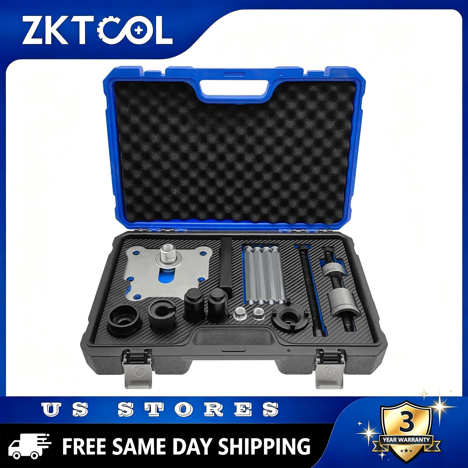 ZKTOOL Dual Clutch Housing Shell Removal Tool Kit For Porsche 718 Cayenne PDK