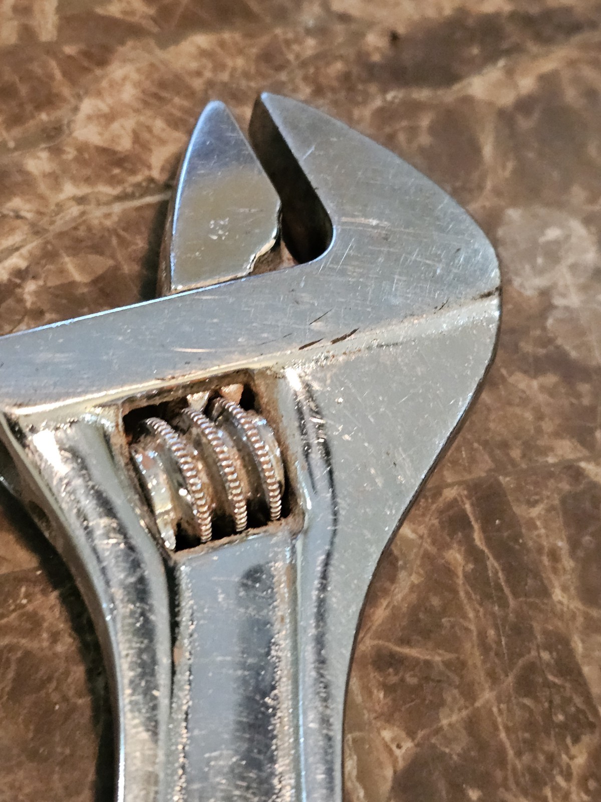 Snap On AD10 – 10″ Long (250mm) Chrome Adjustable Wrench