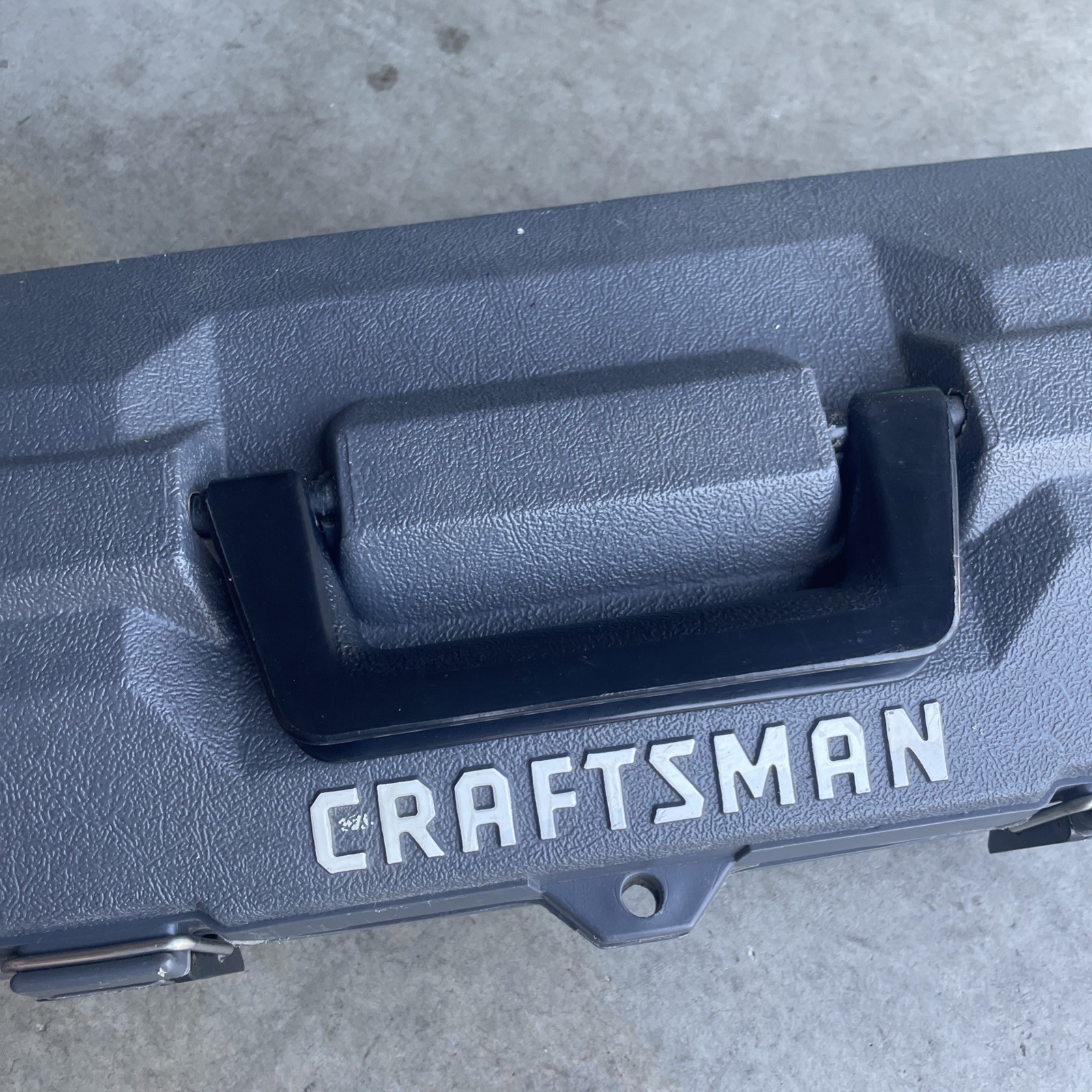 Vintage Craftsman USA 20″ Permanex Truck Box w/ Built in Socket Holders