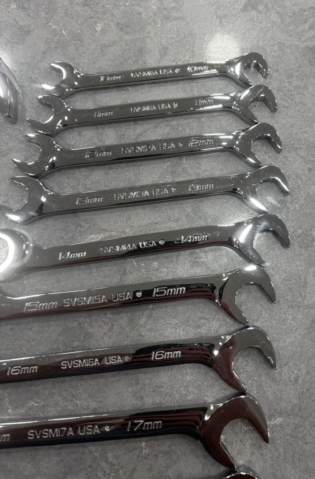 Snap-On FDP SAE And Metric Four Way Angle Wrench Set