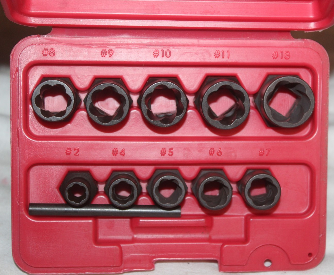 Craftsman Bolt Out Remover Extractor Socket Set 10pc Set
