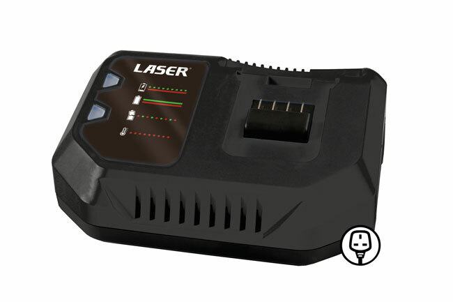 Laser 68010 Cordless Angle Grinder 20V Kit