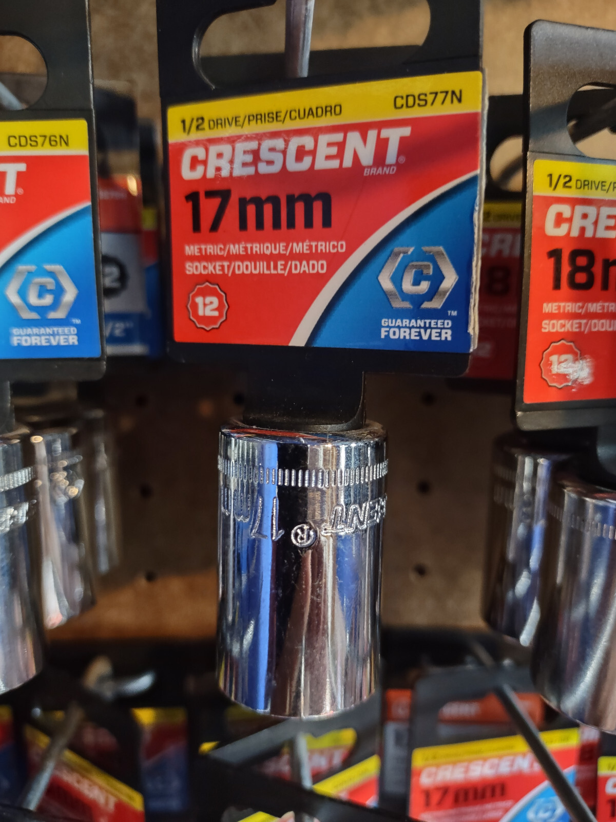 Crescent Standard Shallow 12pt 1/2″ Drive Sockets SAE and Metric and Speciality