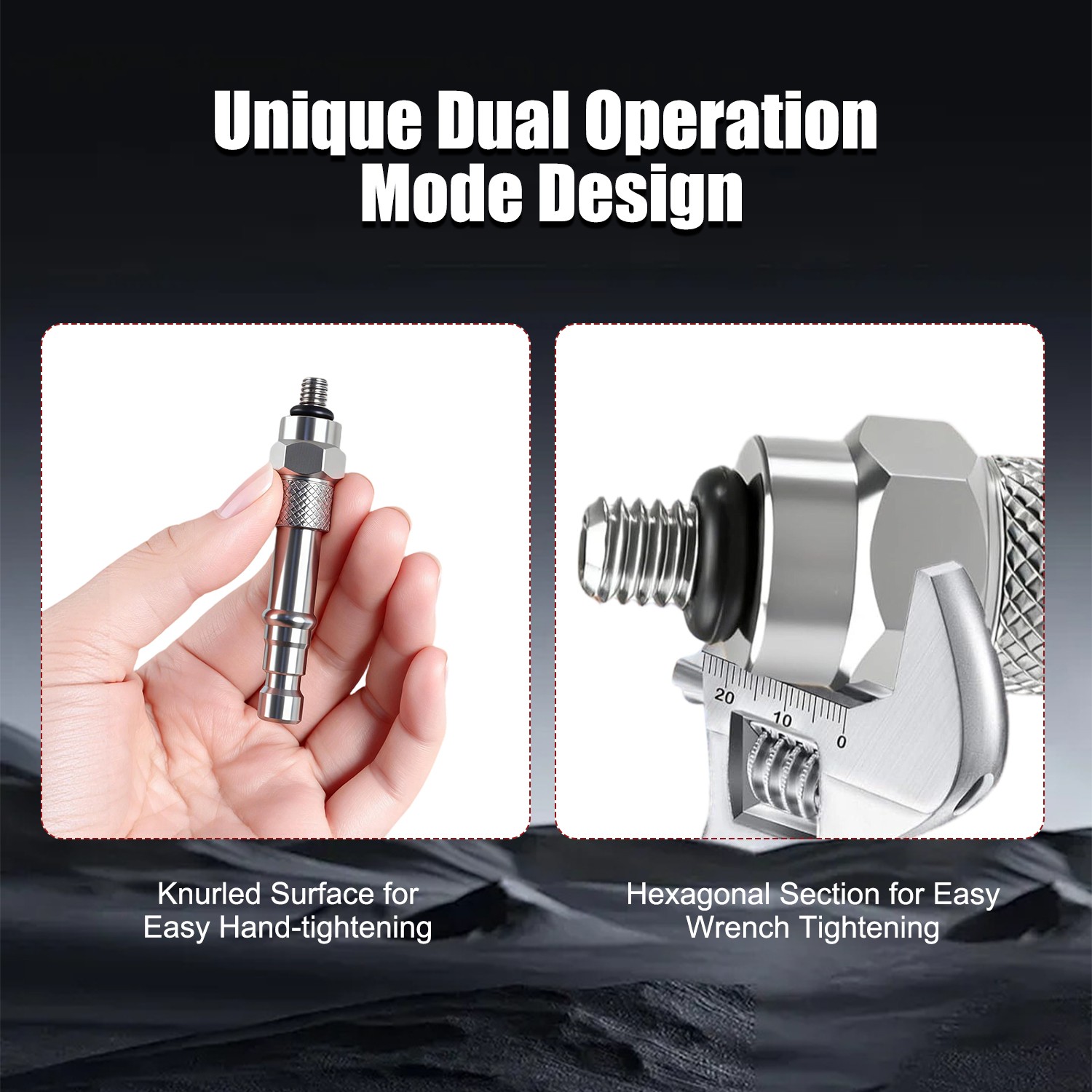 304 Stainless Steel ATF Fill Fitting for GMC Sierra 1500 2015-2019 51190
