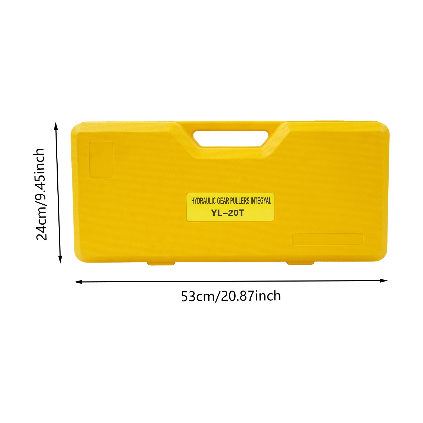 Hydraulic Bearing Puller, 20T Hydraulic Puller Kit 19.69*20.08in (L*H)