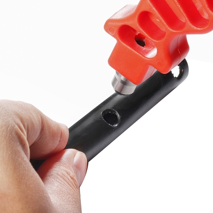8mm Hole Puncher for PE Hair Pipe Micro Spraying – Durable Plastic & Metal