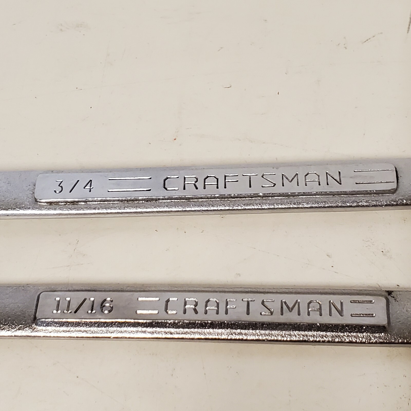Vintage Craftsman USA 6 pcs SAE 12 Point Combo Wrench Set VA VV Various Sizes