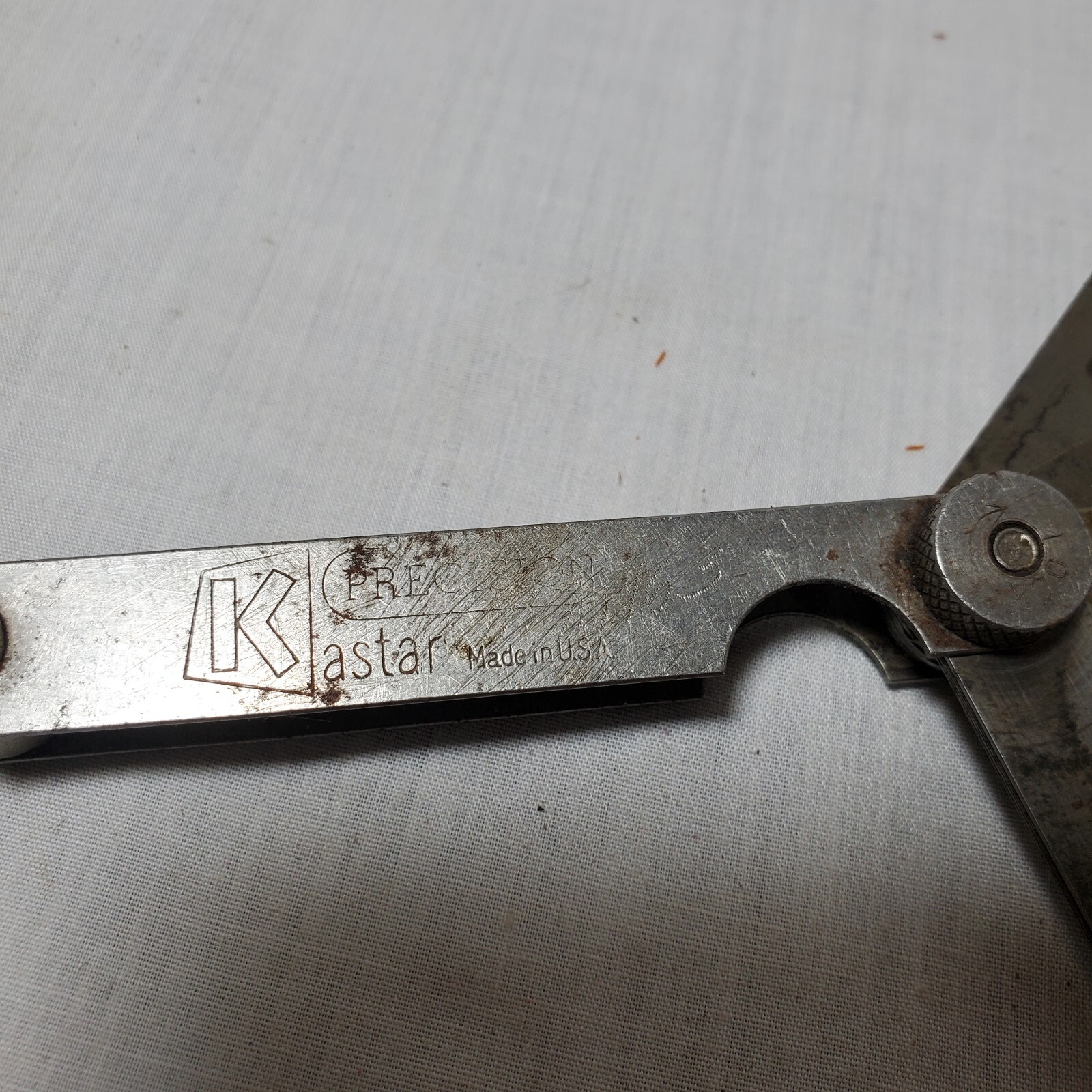 Vintage Kastar Feeler Gauge Set Made in USA 25 Blades SAE .0015-.025