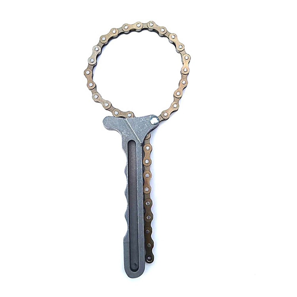 ˜Oil Chain Wrench Oil Fuel Filter Remover Tool Car Engine Oil Filter Chain