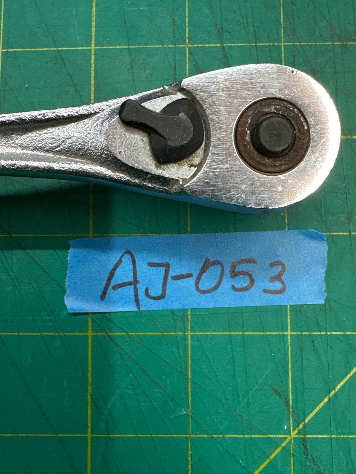 Vintage 7.25″ Craftsman VM-44811 3/8″ Drive Quick Release Ratchet Made in USA