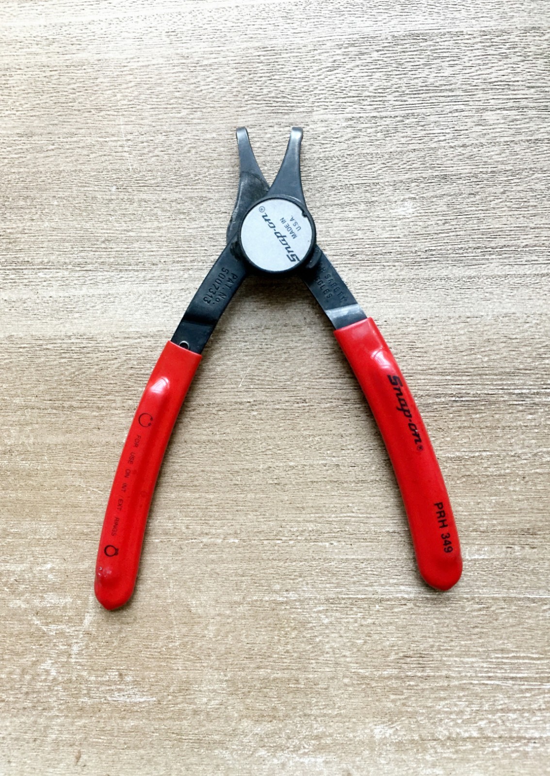 Snap On Tools PRH349 .070 90° Circlip Snap Ring Pliers Convertible Made In USA