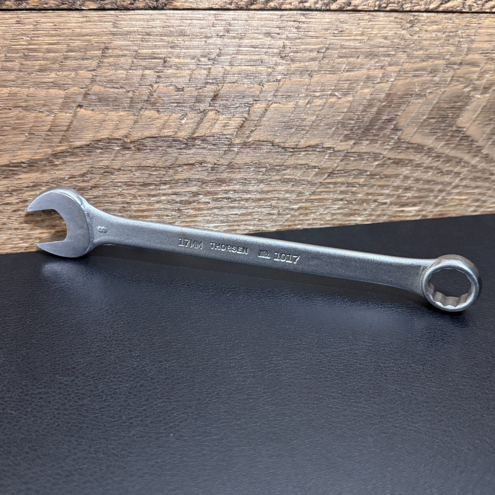 Vintage Thorsen 12 Point Metric 17mm Combination Wrench 1017 Made in USA