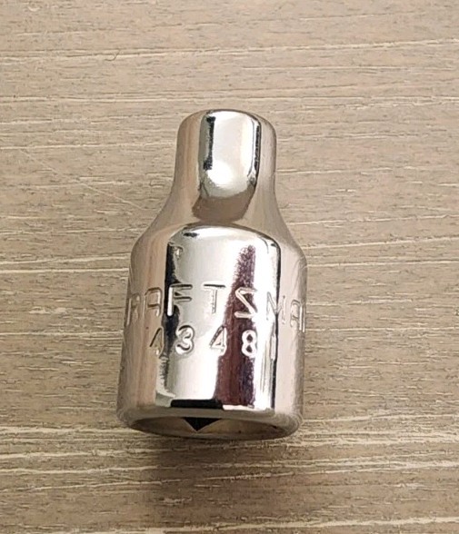 Craftsman 5/32″ Socket 6 Point 1/4″ Drive EE 43481 (Taiwan)