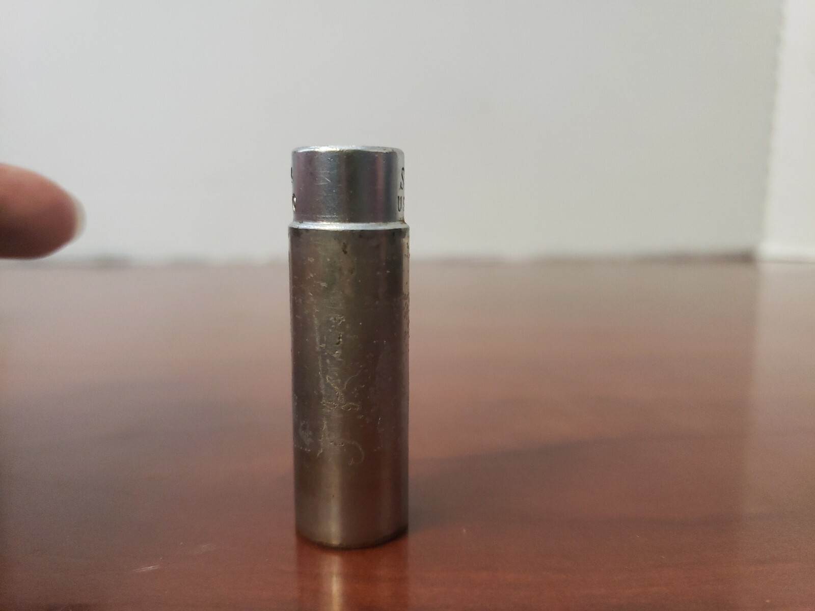 Snap-on 1/4″ Drive 6 Point SAE 7/16″ Flank Drive Deep Socket (STM14) c-x