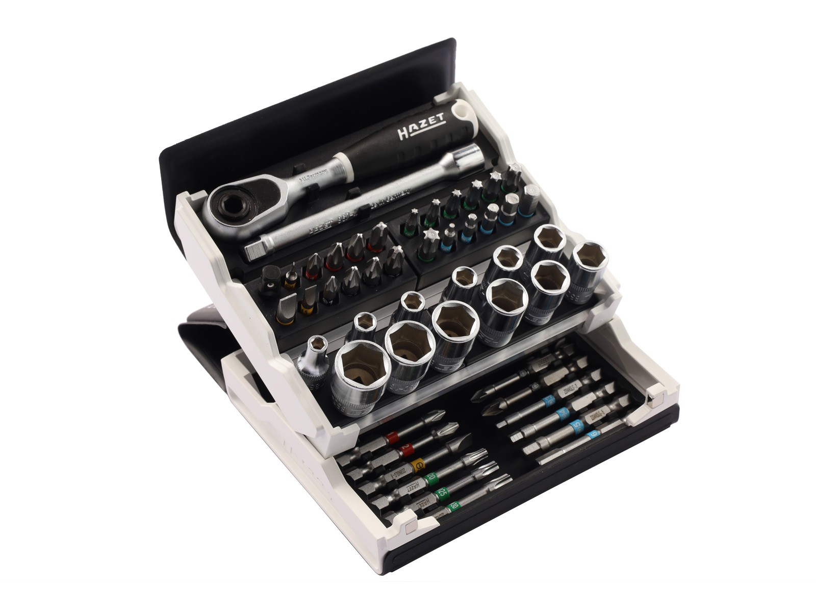 Socket Set for Porsche 50 Piece Racing Tool Line Hazet