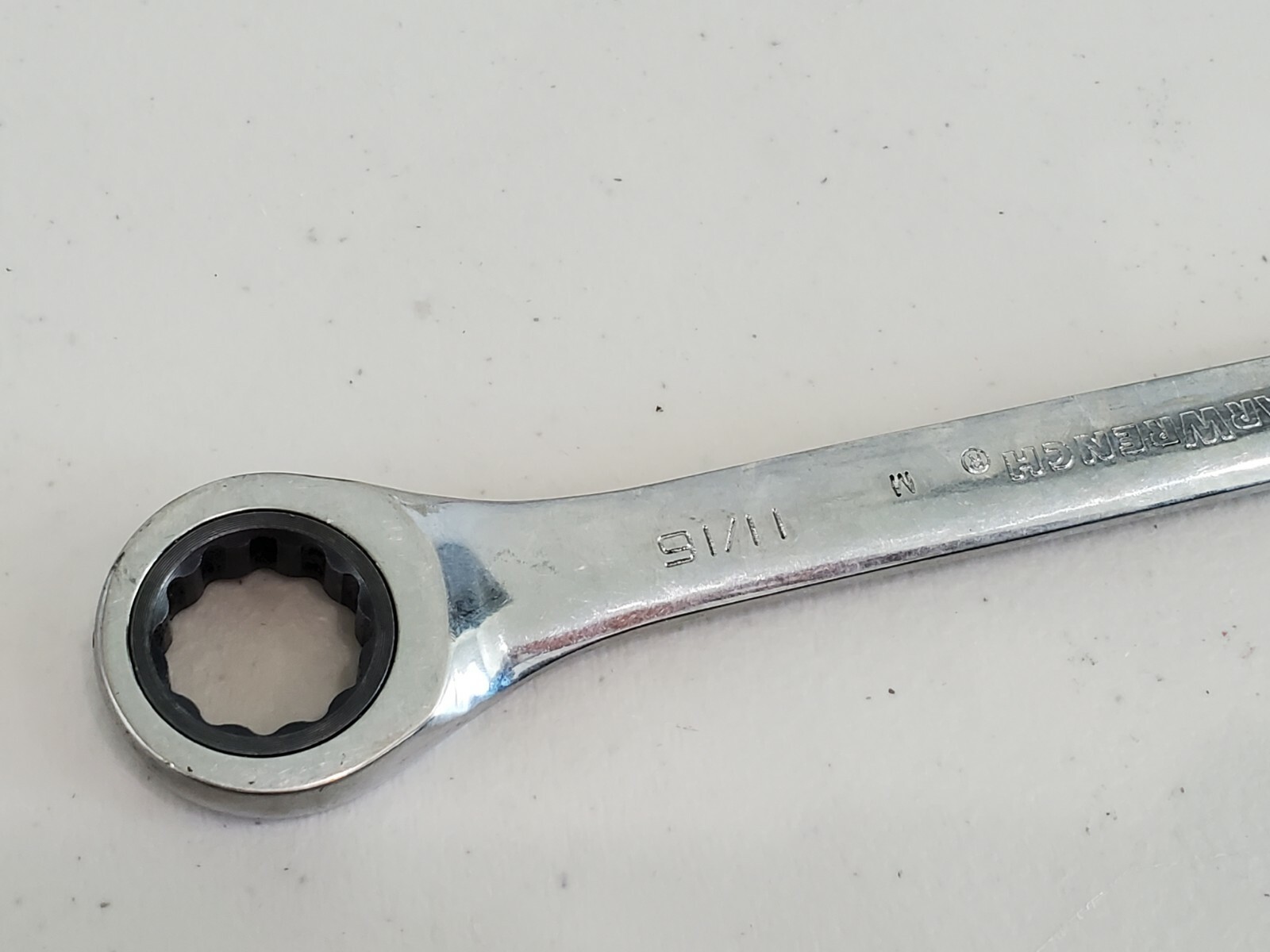 GearWrench 11/16 12pt Ratcheting Wrench Standard SAE